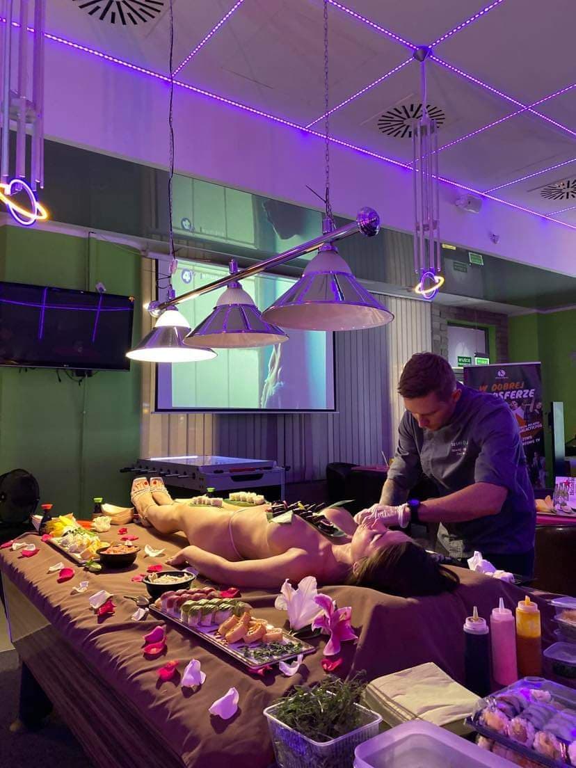 Pokaz Body Sushi, atrakcja dla firm Body Sushi, 